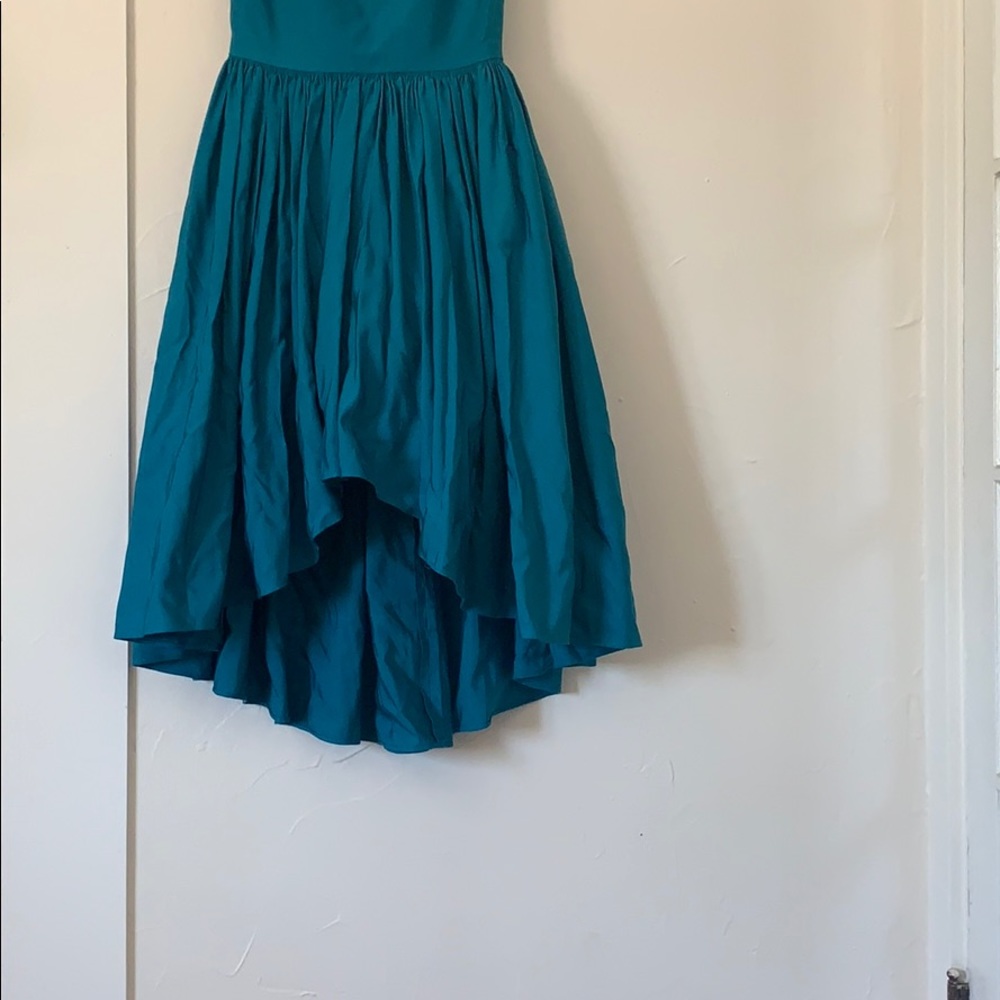 Marchesa Notte necklace illusion hi low dress - 2 - Picture 3 of 4